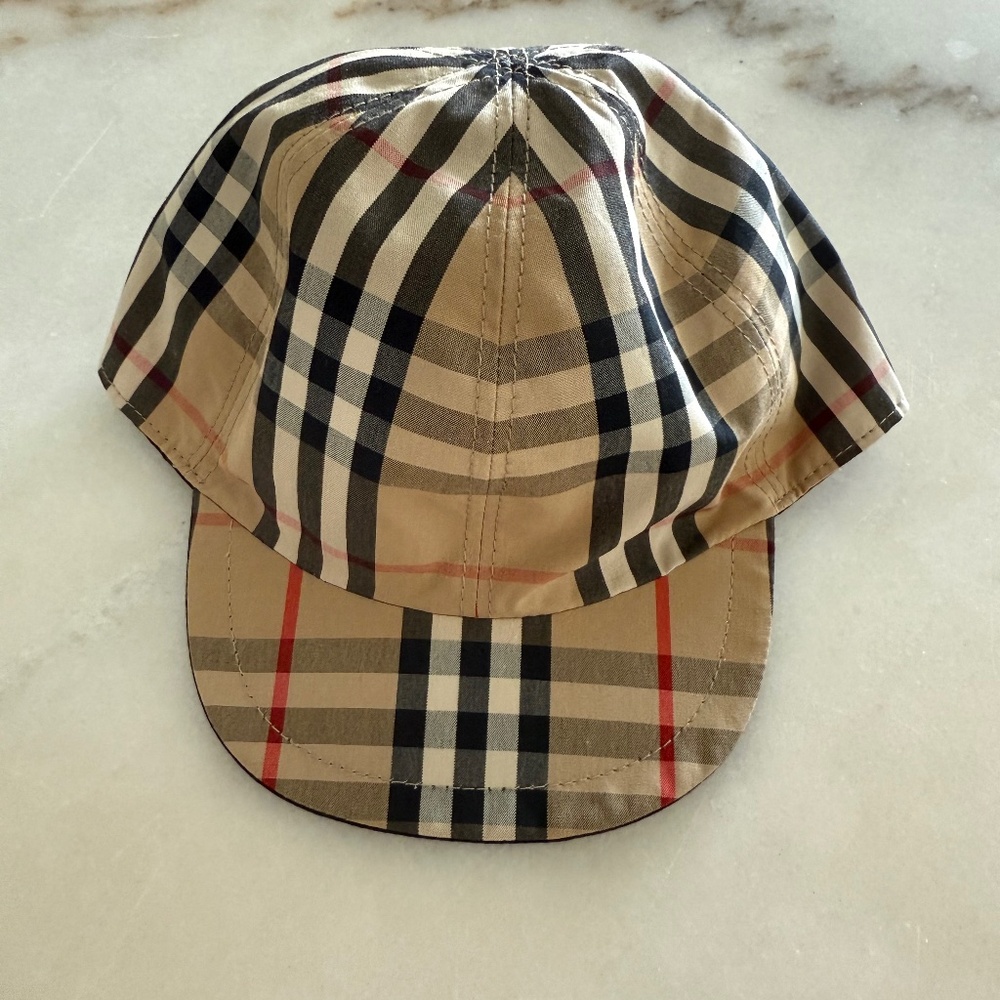 Burberry Kids Reversible Baseball Cap (12- 18 months)
